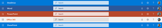 Search in Microsoft 365 experiences.