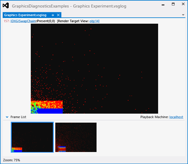 Grafika protokolu dokumentu v sadě Visual Studio.