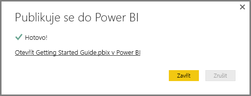 Publikování je úspěšné