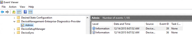 mdm event viewer.