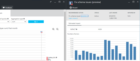 Screenshot mit Abfrageanmerkungsdetails im Azure-Portal.