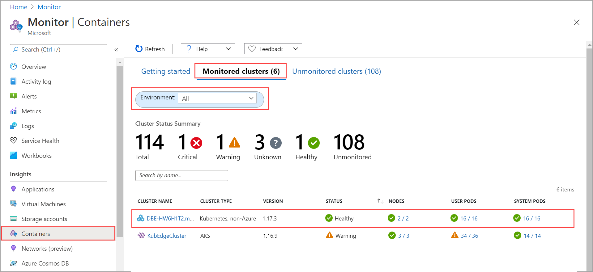 Metriken im Log Analytics-Arbeitsbereich