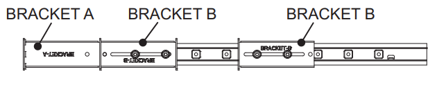 Diagramm der Halterung B.