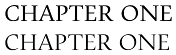 Text mit OpenType-Initialen