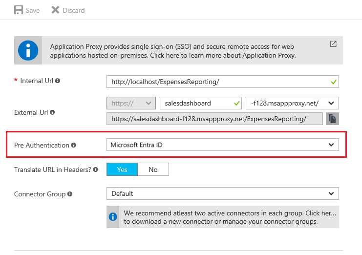 Vor-Authentifizierungsmethoden im Microsoft Entra Admin Center