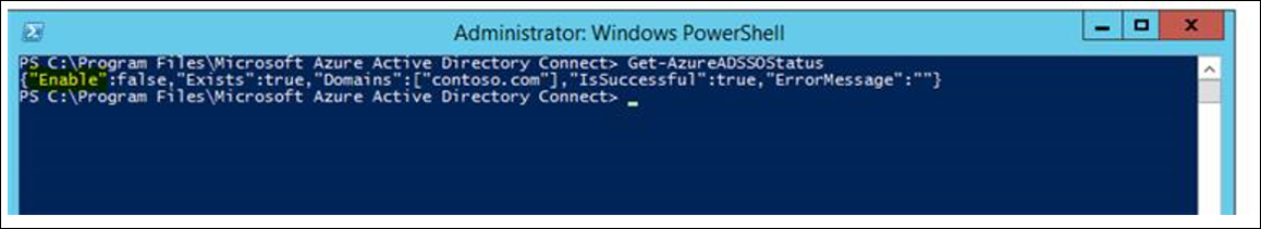 Beispiel der PowerShell-Ausgabe