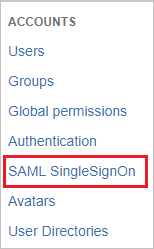 SAML SingleSignOn