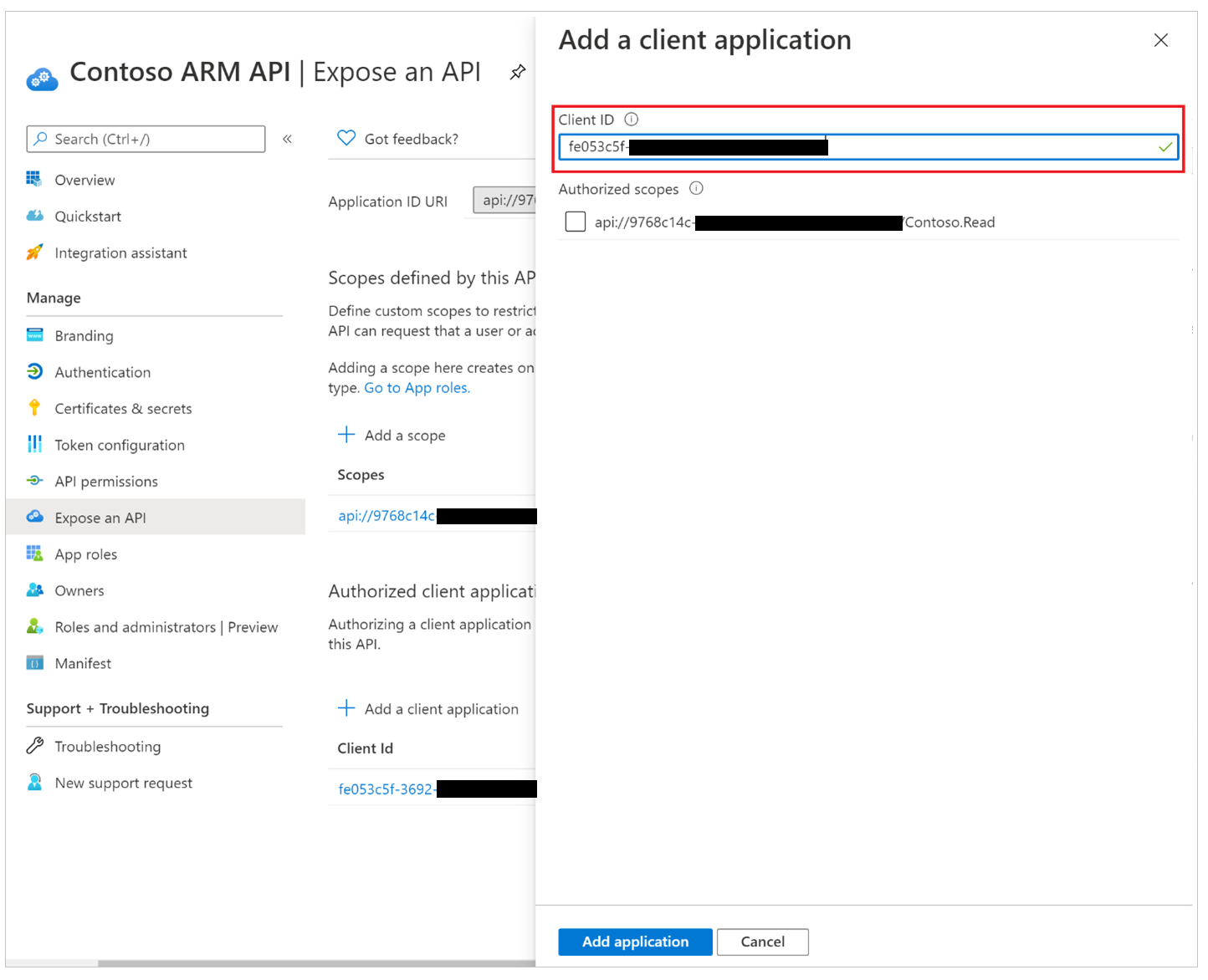 Vorautorisieren von Azure API-Verbindungen zur benutzerdefinierten API 2