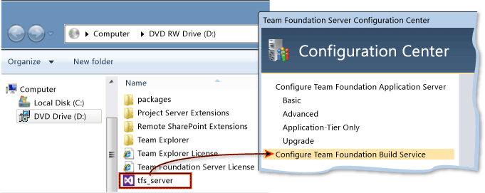 Team Foundation Server-Build installieren