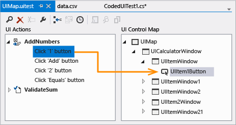 Use the Coded UI Test Editor to assist with code