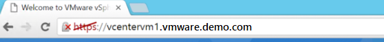 Screenshot eines sicheren Kommunikationskanals in Chrome.