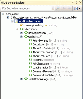 XML Schema Explorer