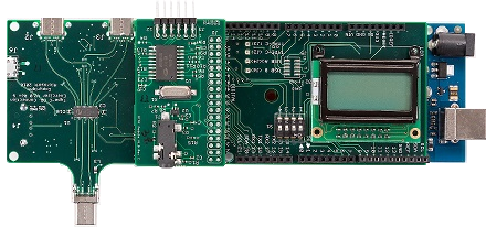 Bild eines USB Type-C ConnEx-Boards.