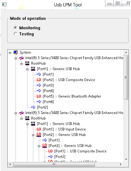 usb lpm-Tool.