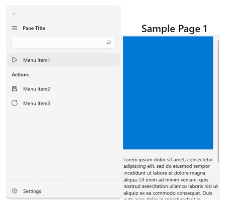 Navigation links