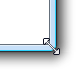 Screenshot einer Fensterecke mit Dem Zeiger zur Größenänderung 