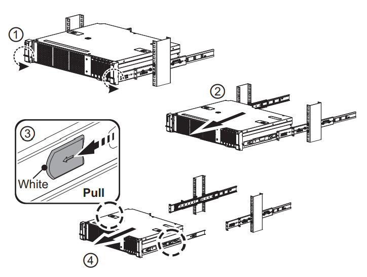 Remove chassis instructions.