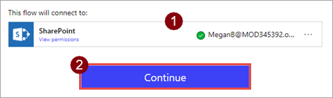 SharePoint connector permissions