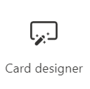 Illustration of the card designer icon.