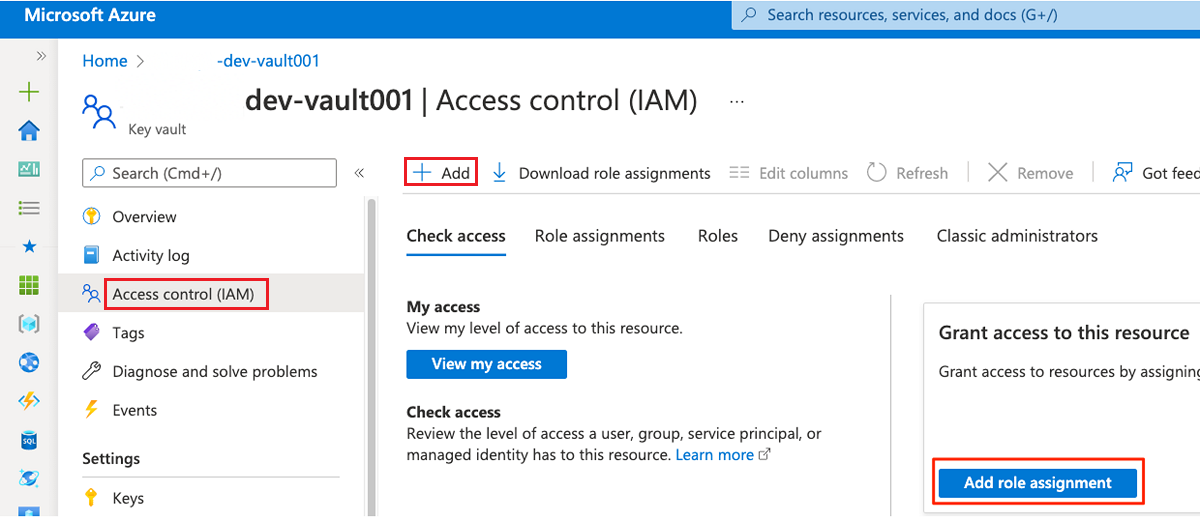 Screenshot that shows adding a role assignment in Purview.