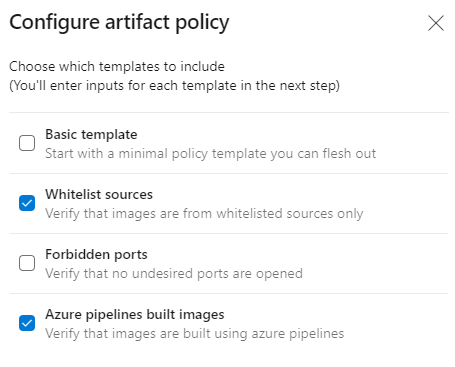 Policy definition generated automatically and added to check configuration.