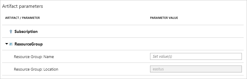 Screenshot of setting dynamic parameters during blueprint assignment.