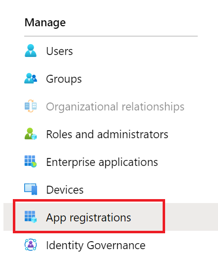 Click App Registration