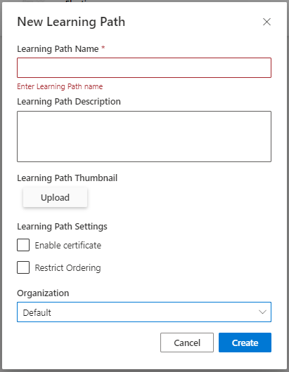 LearningPathCertificate