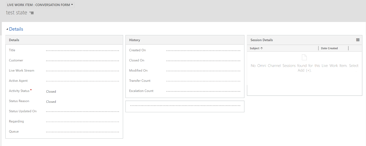 omnichannel conversation form.