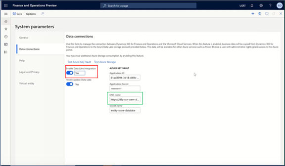 Commerce data connection.