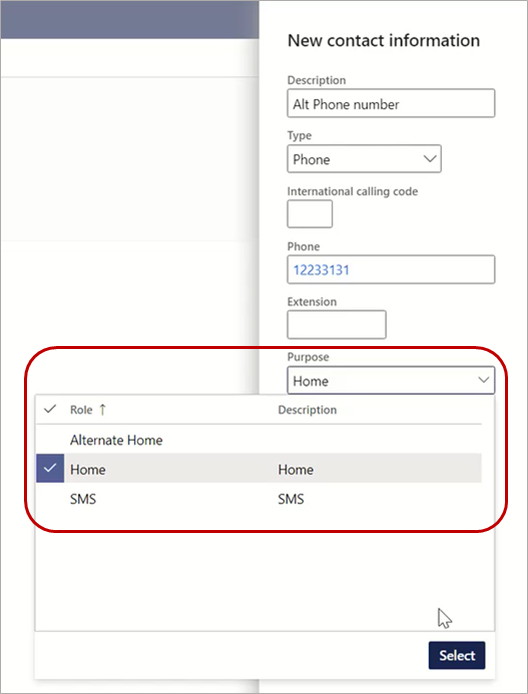 Employee can't select Business in Purpose dropdown.