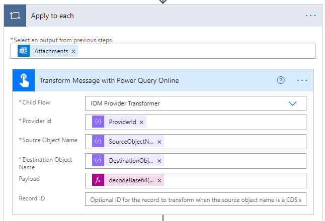 Transform message with Power Query