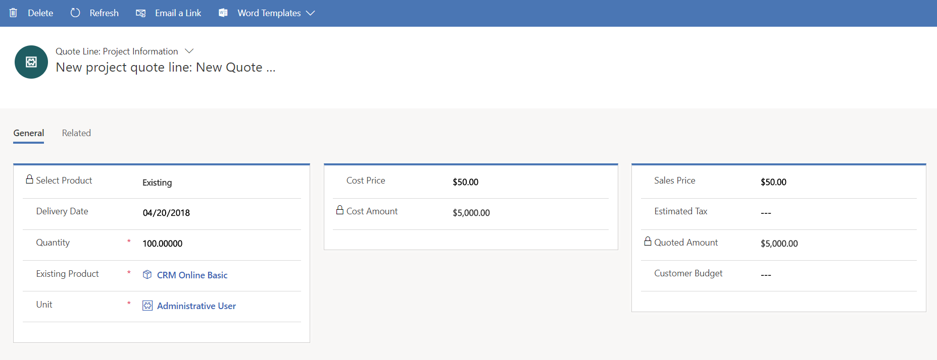 Setting override pricing.