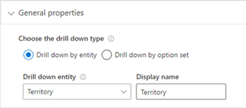 Select drill-down entity.