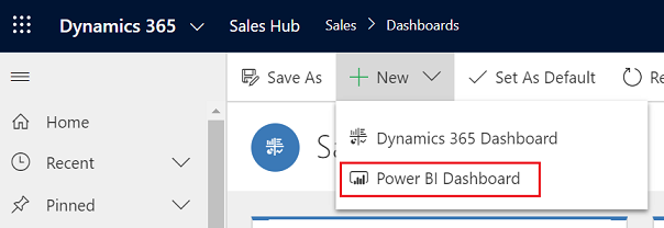 New Power BI Dashboard.