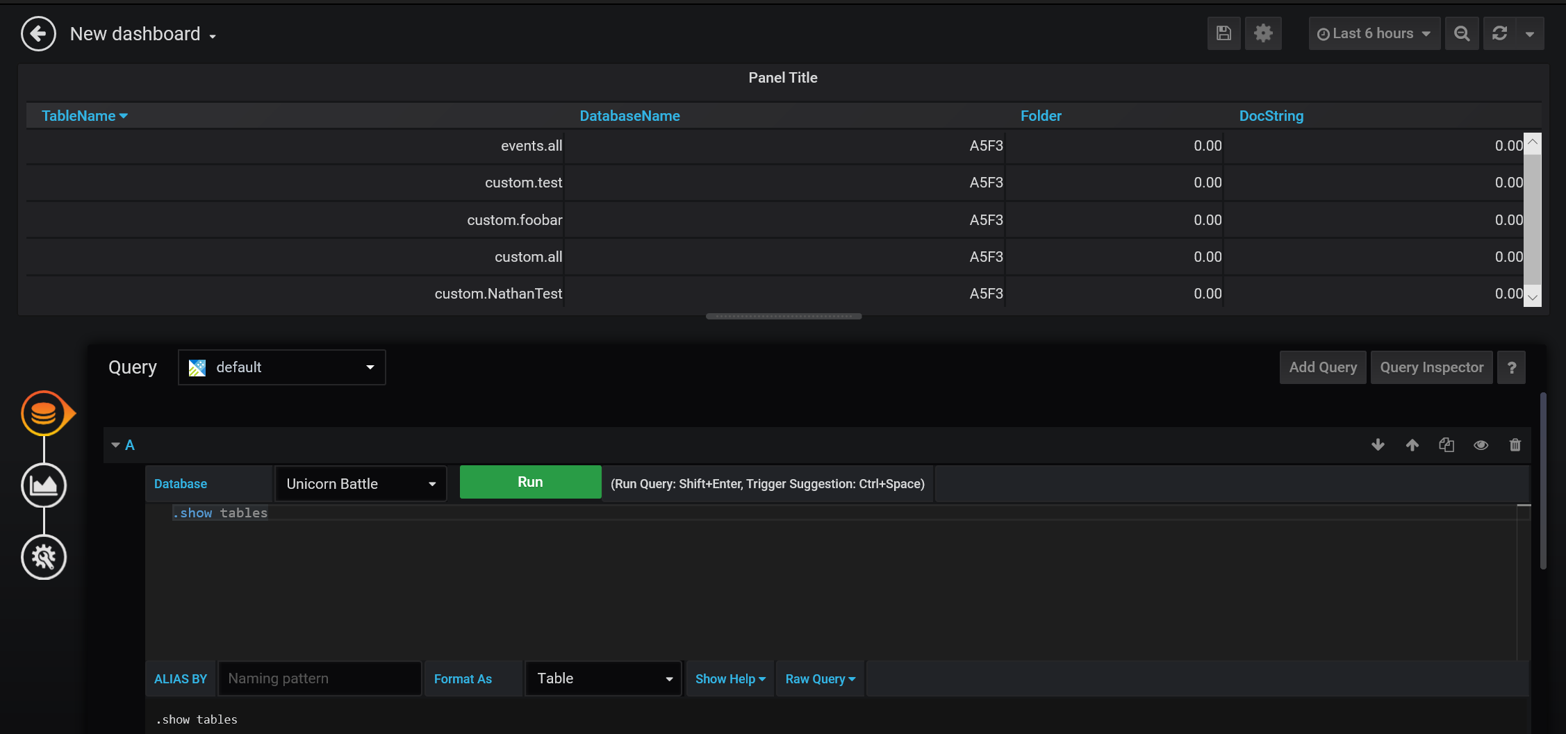 Grafana Run Command