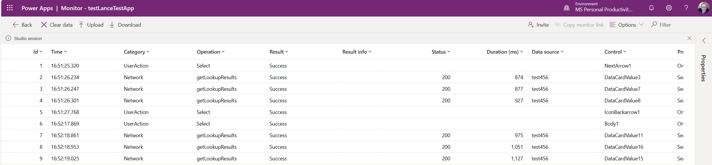 Monitoring tool.