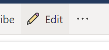 Screenshot of the Edit button in the menu bar.