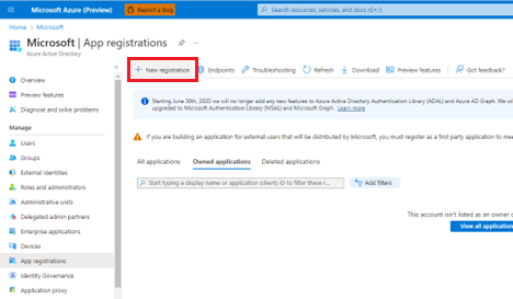 Screenshot of Microsoft Entra app new registration UI.