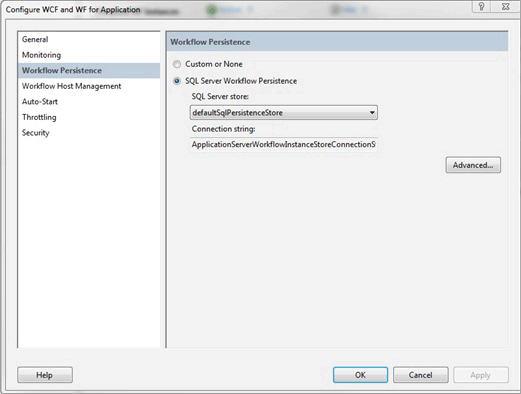 Persistence Configuration