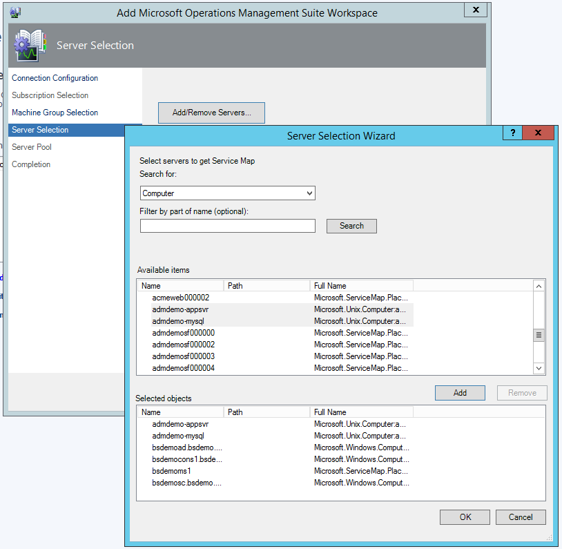 The Operations Manager Configuration Group