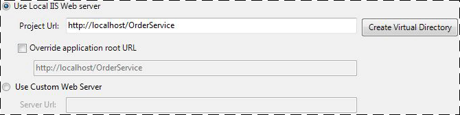 Local Web Server Settings