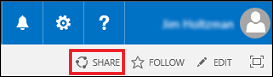 SharePoint Share Settings