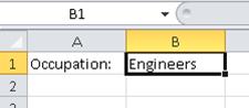 Sample data for the RenameWorksheets macro