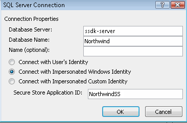 SQL Server connection properties