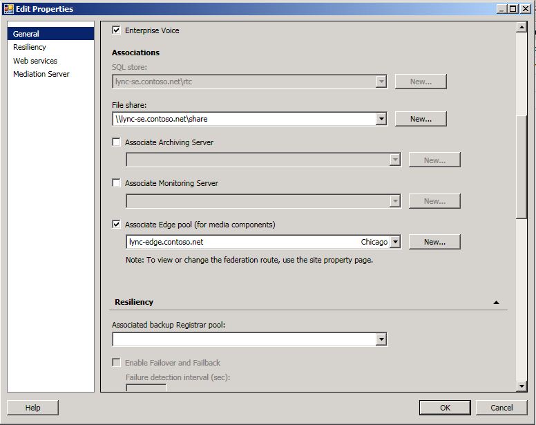 Topology Builder Associate Edge Pool