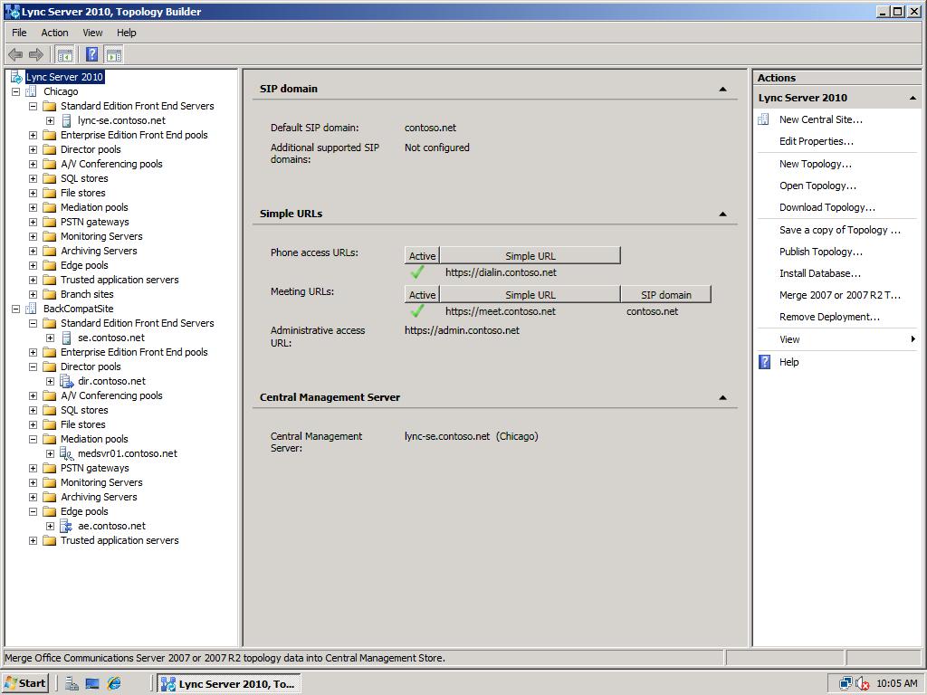 Topology Builder New BackCompat After Merge