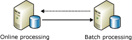 Replicating data for batch processing