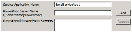 Register PowerPivot servers new configuration tool