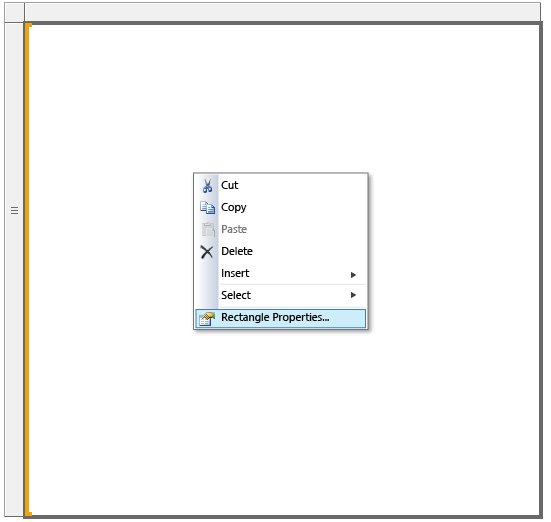 Rectangle Properties command